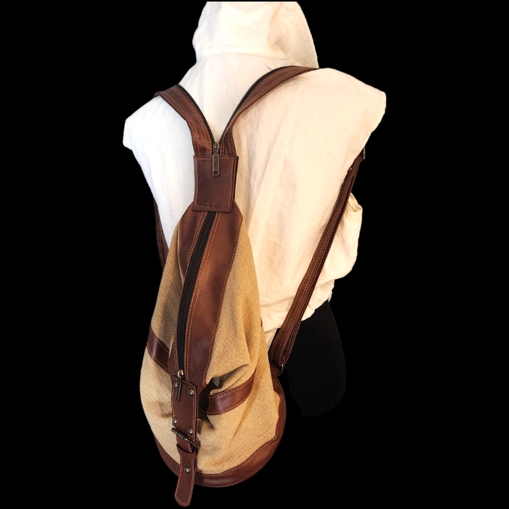 🤎90s Canvas Backpack - Picture 8 of 10